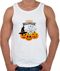 printfashion Happy Halloween - Férfi atléta - Fehér (13927360)