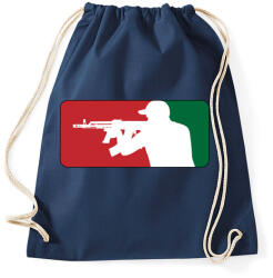 printfashion AMD league - Sportzsák, Tornazsák - Sötétkék (447769)