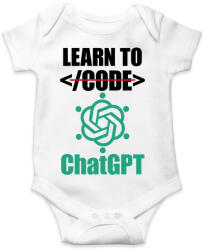 printfashion Learn to ChatGPT - Baba Body - Fehér (14584006)