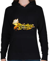 printfashion DragonBall: Legends - Női kapucnis pulóver - Fekete (14761872)