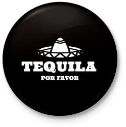 printfashion TEQUILA Por Favor - Kitűző, hűtőmágnes - Fekete (3092059)