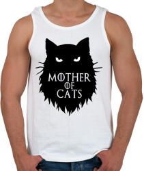 printfashion Mother of cats - Férfi atléta - Fehér (2540528)