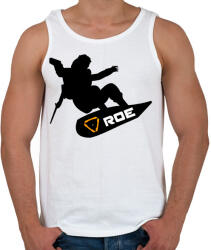 printfashion Ring of Elysium - Snowboard (Fekete) - Férfi atléta - Fehér (1147695)