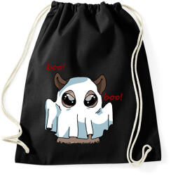 printfashion Kenny, a capybara szellem jelmezben - Sportzsák, Tornazsák - Fekete (14653610)