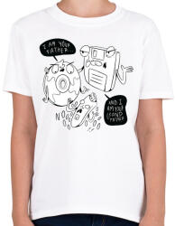 printfashion Én vagyok az apád - Gyerek póló - Fehér (6159880)