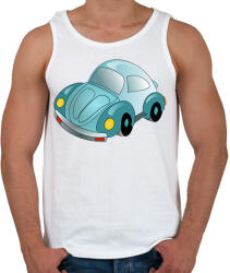 printfashion Autó - Férfi atléta - Fehér (10468447)