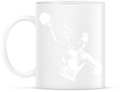 printfashion Kézilabdás - Bögre - Fehér (12659966)