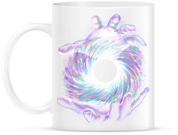 printfashion Fekete lyuk - Bögre - Fehér (789381)