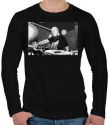 printfashion Alan Fitzpatrick - Férfi hosszú ujjú póló - Fekete (1799172)