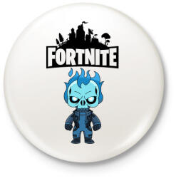 printfashion Fortnite Eternal Voyager - Kitűző, hűtőmágnes - Fehér (3081847)