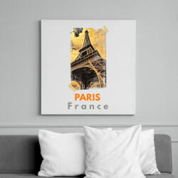 printfashion paris - Vászonkép - Fehér (6626893)