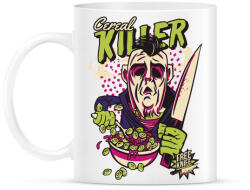 printfashion Cereal killer - gasztro horror - Bögre - Fehér (5483314)