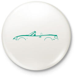 printfashion Mazda NB - Kitűző, hűtőmágnes - Fehér (15820999)