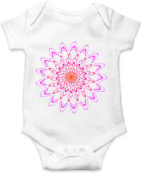 printfashion Chrysanthemum - rózsaszín - Baba Body - Fehér (15195067)