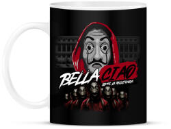 printfashion Bella Ciao - Bögre - Fekete (5381575)