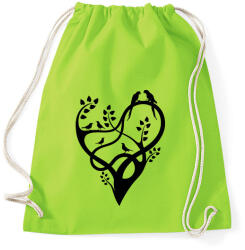 printfashion A szeretet fája - Sportzsák, Tornazsák - Limezöld (1610961)