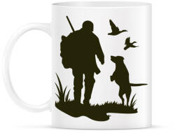 printfashion Vadászat - Bögre - Fehér (15463289)