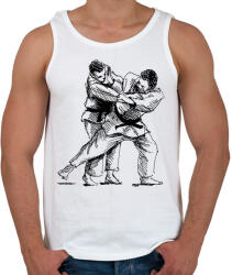 printfashion Judo skicc - Férfi atléta - Fehér (5007673)