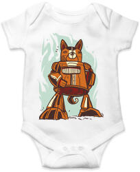 printfashion Kutya robot - Baba Body - Fehér (7650790)