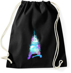 printfashion Szabadesés - Sportzsák, Tornazsák - Fekete (130128)