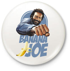 printfashion banana joe - Kitűző, hűtőmágnes - Fehér (3090079)