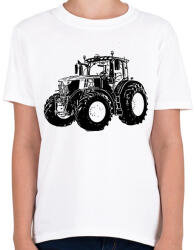 printfashion traktor - Gyerek póló - Fehér (7469611)