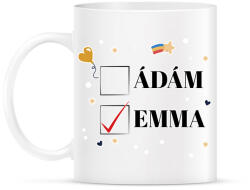 printfashion Iker baba - Névvel - Bögre - Fehér (10921798)