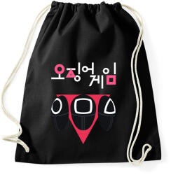 printfashion Squid Game - Soliders - Sportzsák, Tornazsák - Fekete (5478393)