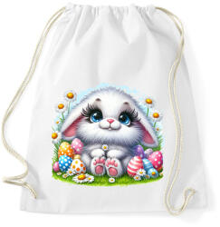 printfashion Húsvéti nyuszi - Sportzsák, Tornazsák - Fehér (15781647)