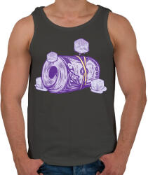 printfashion Money - Férfi atléta - Sötétszürke (5183590)