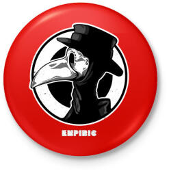 printfashion Tapasztalt - Kitűző, hűtőmágnes - Piros (3104649)