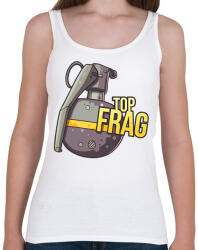 printfashion top frag - Női atléta - Fehér (2130165)