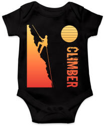 printfashion hegymászás - Baba Body - Fekete (5744313)