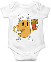 printfashion Krumpli szakács - Baba Body - Fehér (13275290)