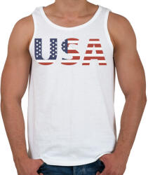 printfashion usa - Férfi atléta - Fehér (4651807)