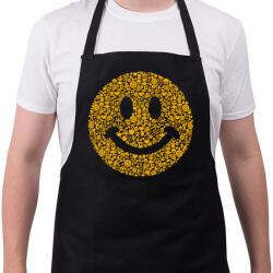 printfashion Smile - Kötény - Fekete (4918429)