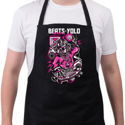 printfashion Ütős - Kötény - Fekete (4916952)