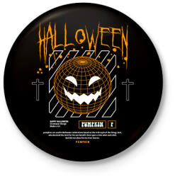 printfashion Streetwear halloween - Kitűző, hűtőmágnes - Fekete (14555164)