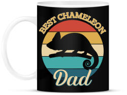 printfashion Chameleon Dad - Bögre - Fekete (10865976)