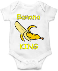 printfashion Banana king - Baba Body - Fehér (2478847)