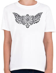 printfashion Maori rája - Gyerek póló - Fehér (6112208)