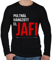 printfashion PHE4 - Férfi hosszú ujjú póló - Fekete (13228714)