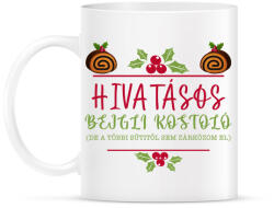 printfashion Hivatásos bejgli kostoló - Bögre - Fehér (11001758)