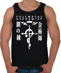 printfashion Fullmetal Alchemist - Férfi atléta - Fekete (16579951)