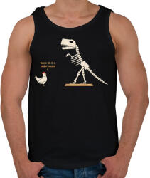 printfashion Egykor még én is kemény voltam! - Férfi atléta - Fekete (5051894)