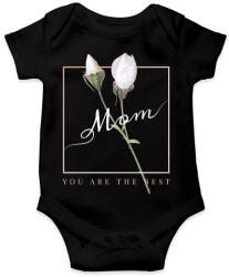 printfashion Te vagy a legjobb anya - Baba Body - Fekete (4809627)
