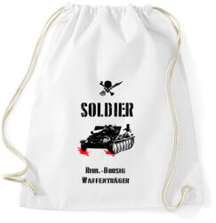 printfashion SOLDIER-rhm - Sportzsák, Tornazsák - Fehér (1921478)