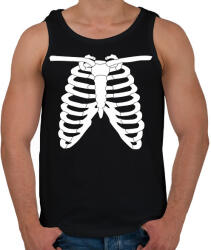 printfashion Csontváz - Férfi atléta - Fekete (1866161)
