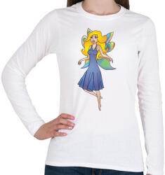 printfashion Tündér - Női hosszú ujjú póló - Fehér (440386)