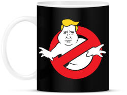 printfashion Trump szellemírtók - Bögre - Fekete (793245)